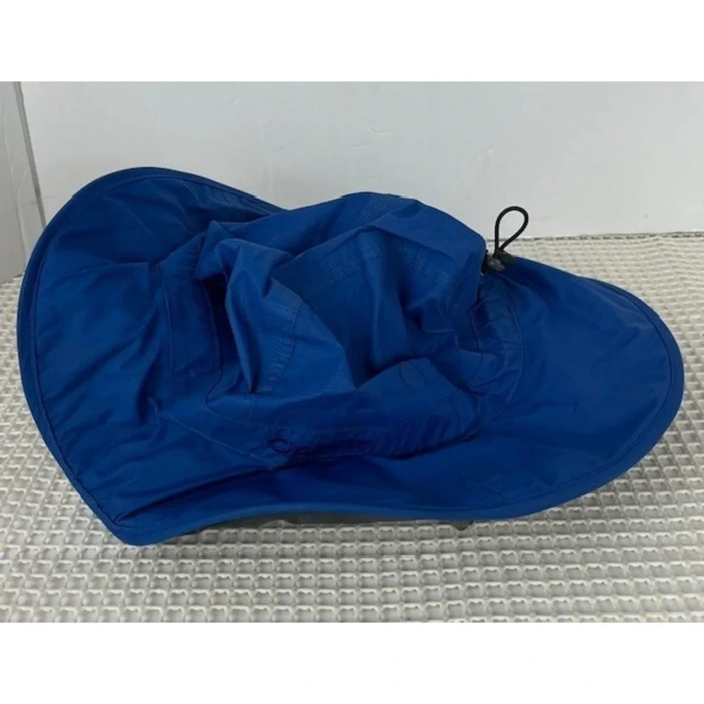 Outdoor Research Hat youth  magnetic Flap Brim Blue Adjustable Hiking Fishing M‎